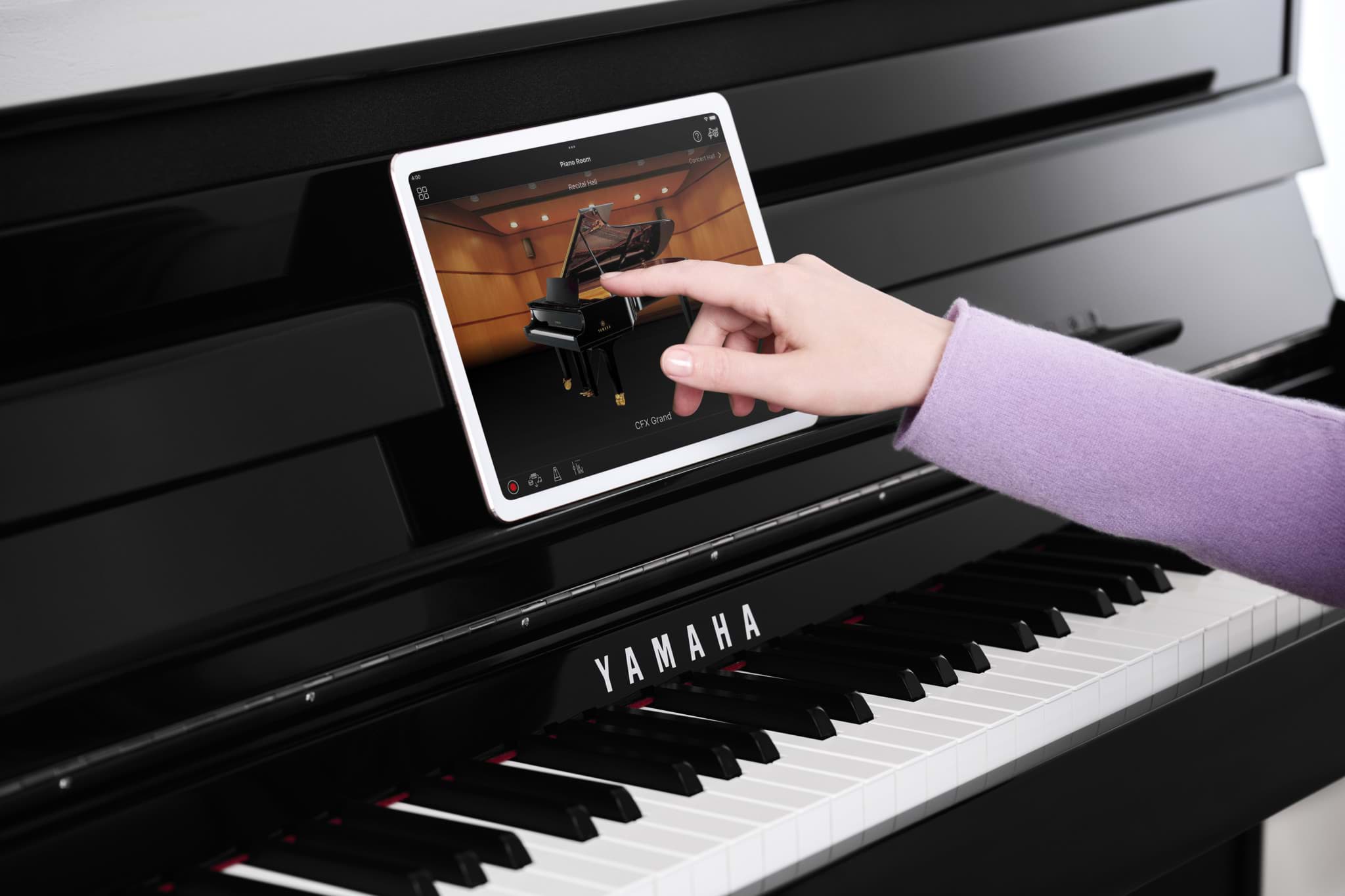 Yamaha Clavinova CLP-885 B Digitalpiano Schwarz Matt | Bauer-Music